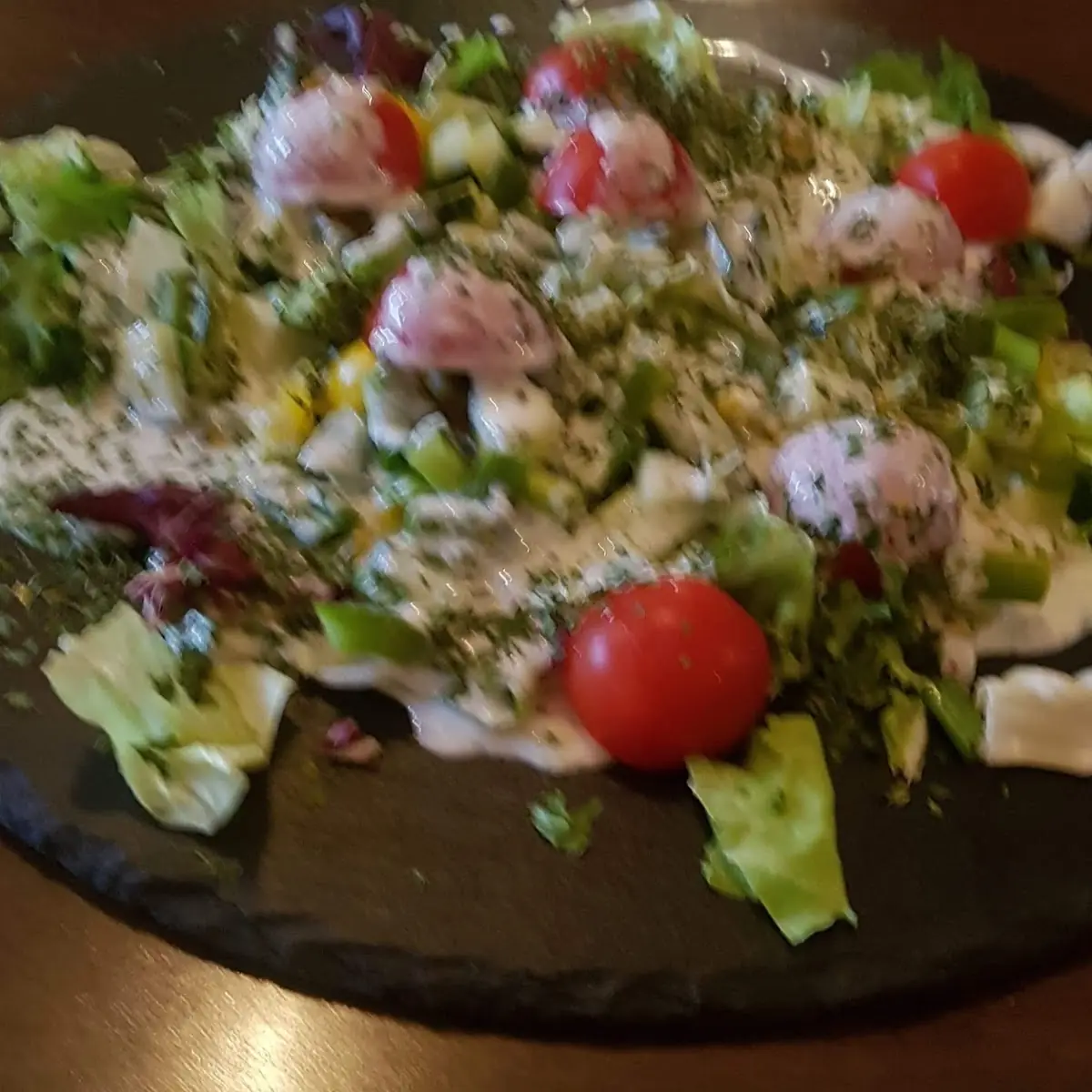 Gemischter Salat Der Saison