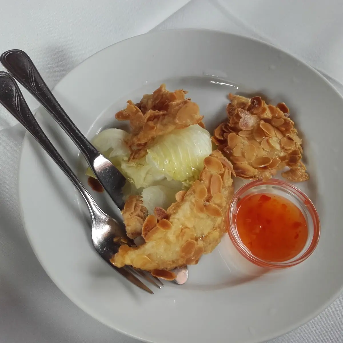 Huhn In Mandeln