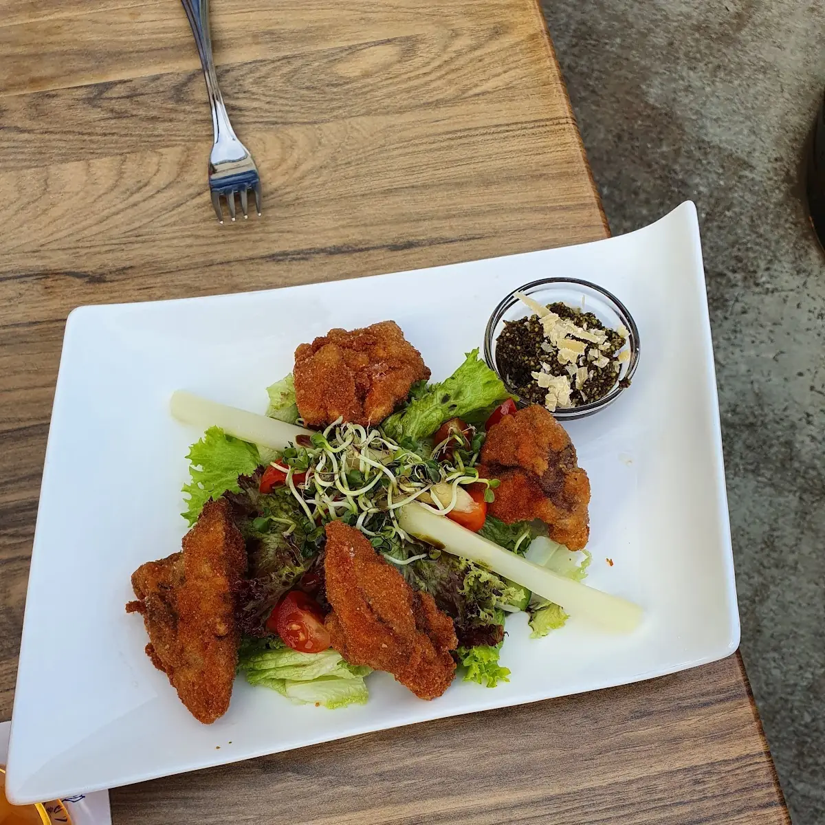 Backhendlsalat