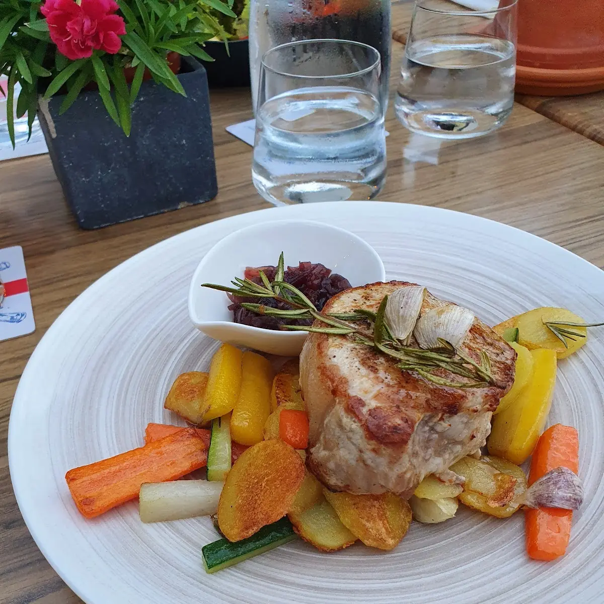 Schweinerückensteak