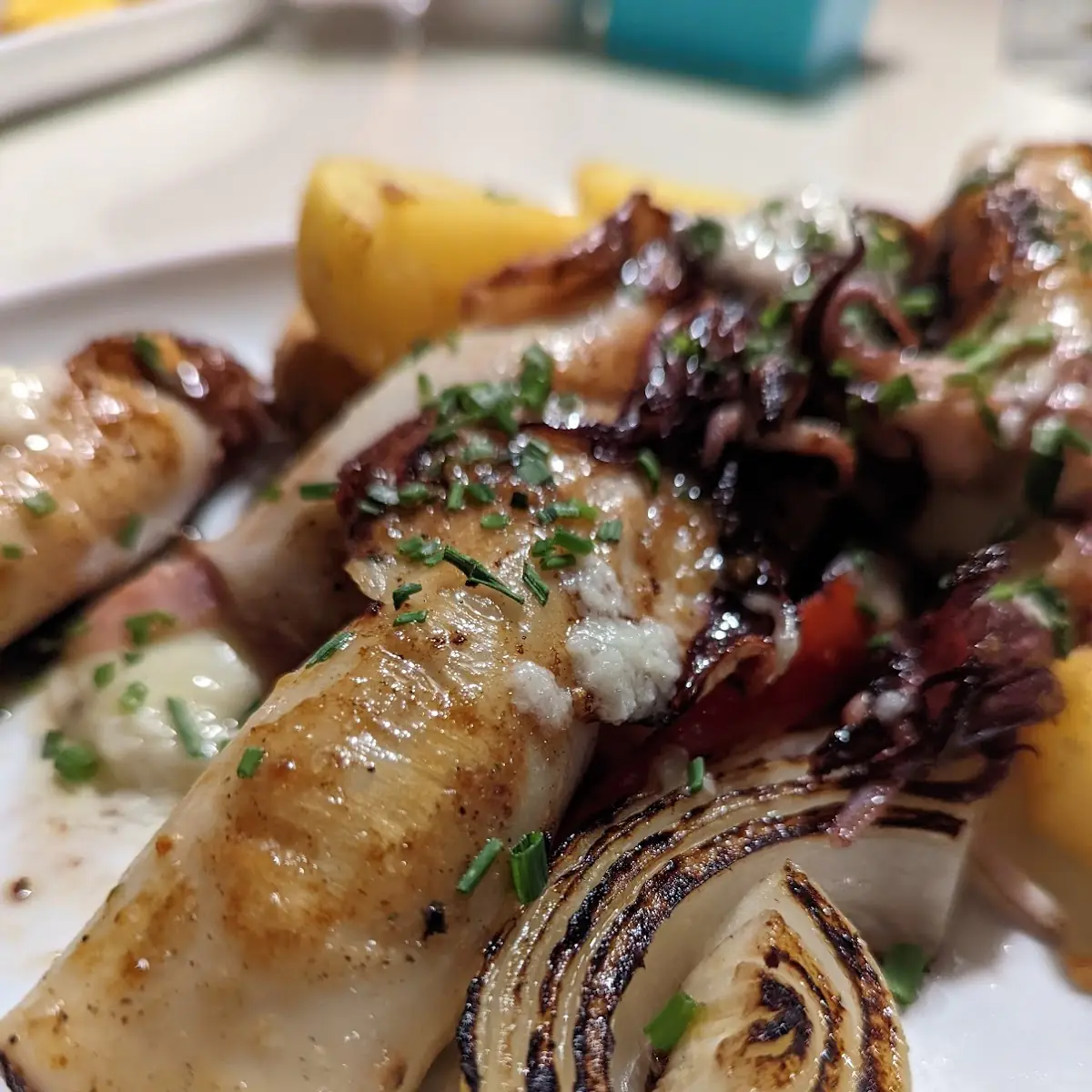 Gefüllte Calamari