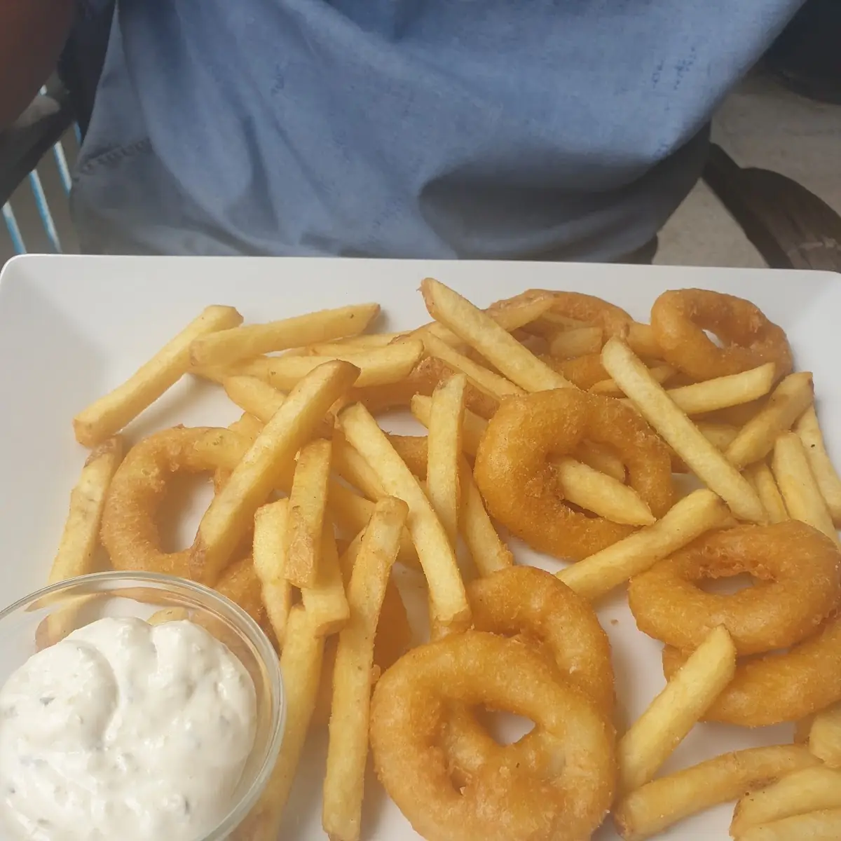 Gegrillte Calamari