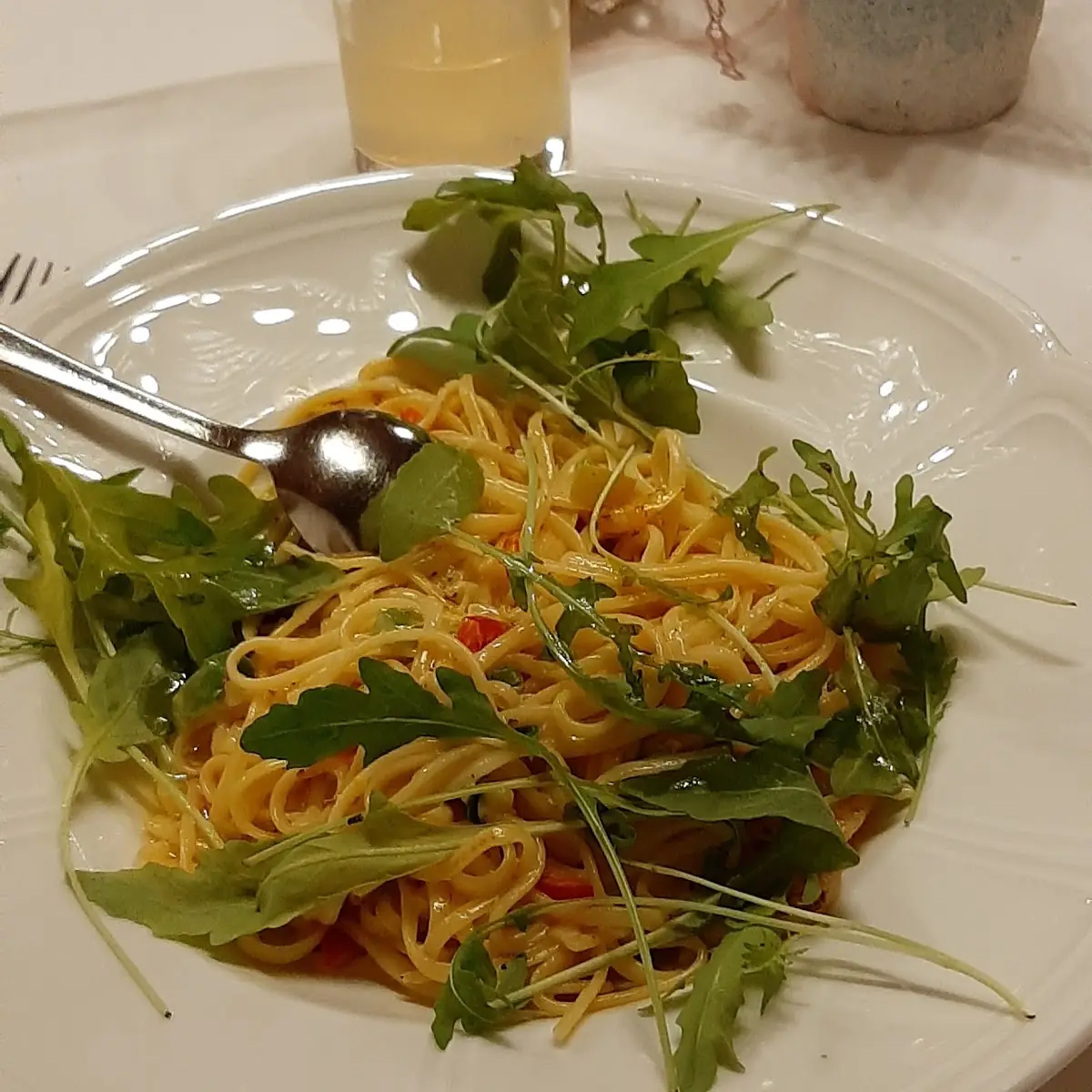 Linguine Mit Scampi
