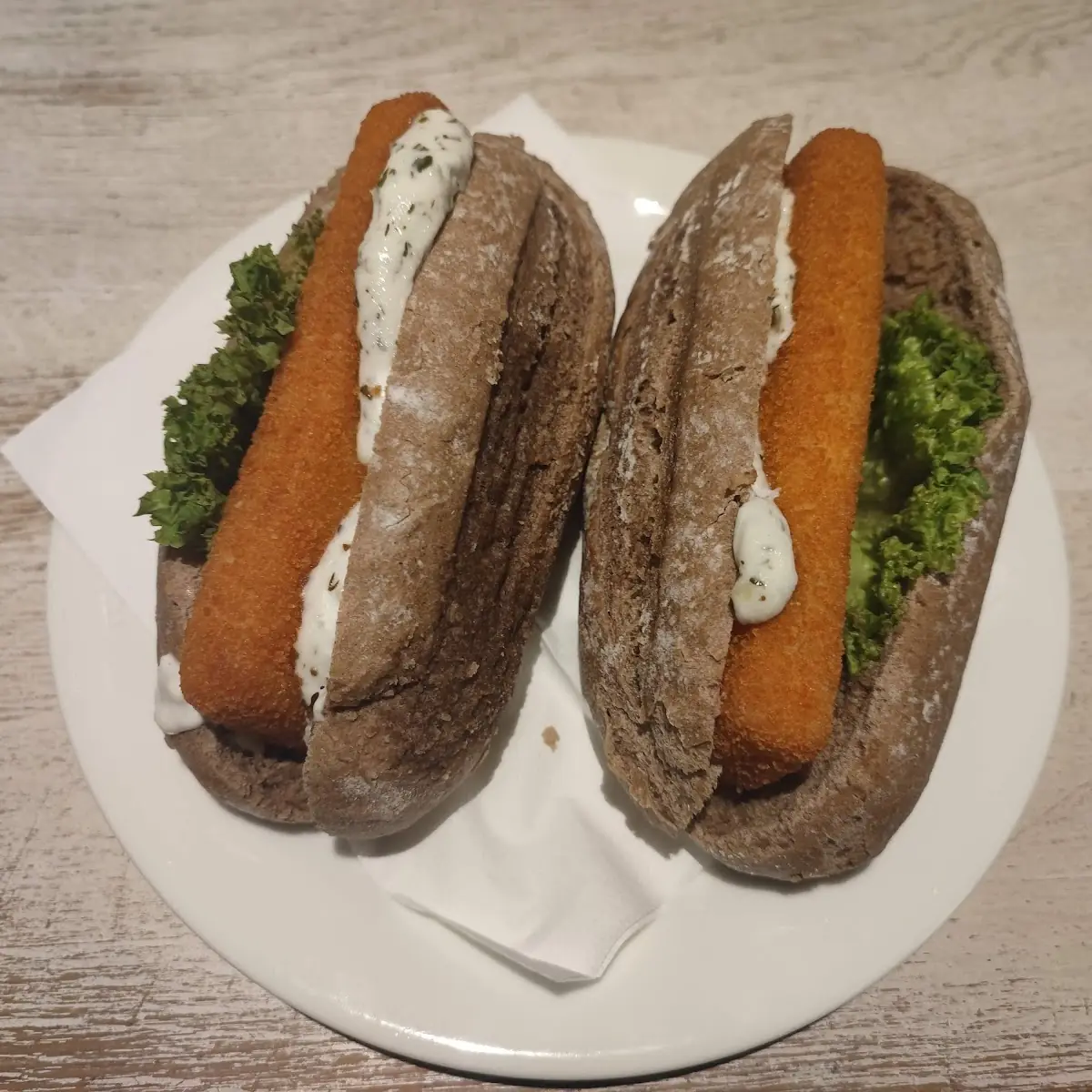 Plant-based Backvish Brötchen