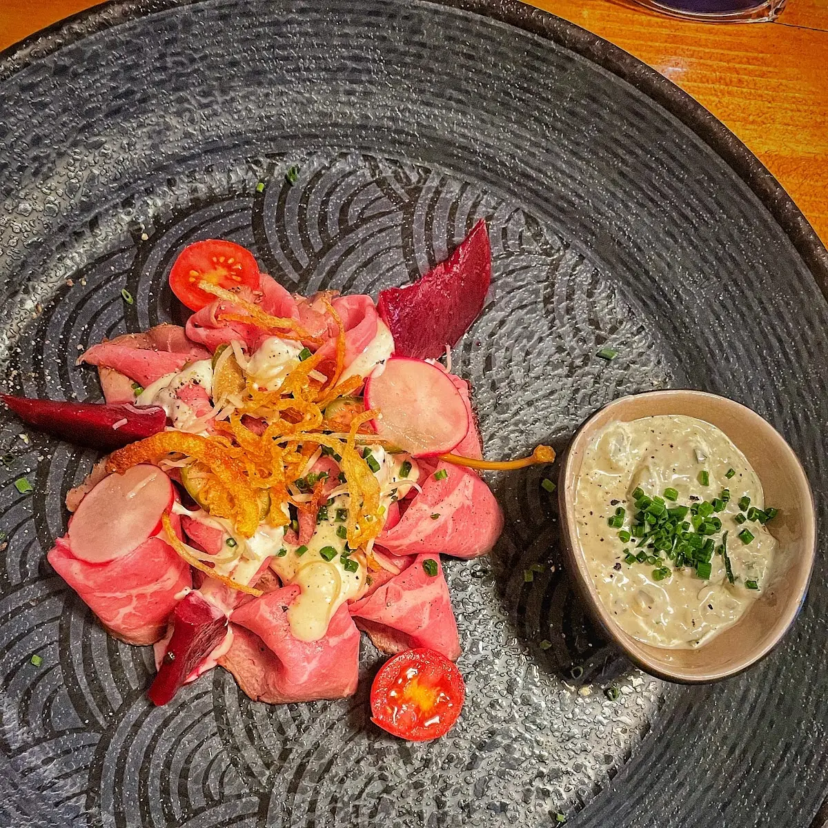 Carpaccio, Papa's Steakhaus