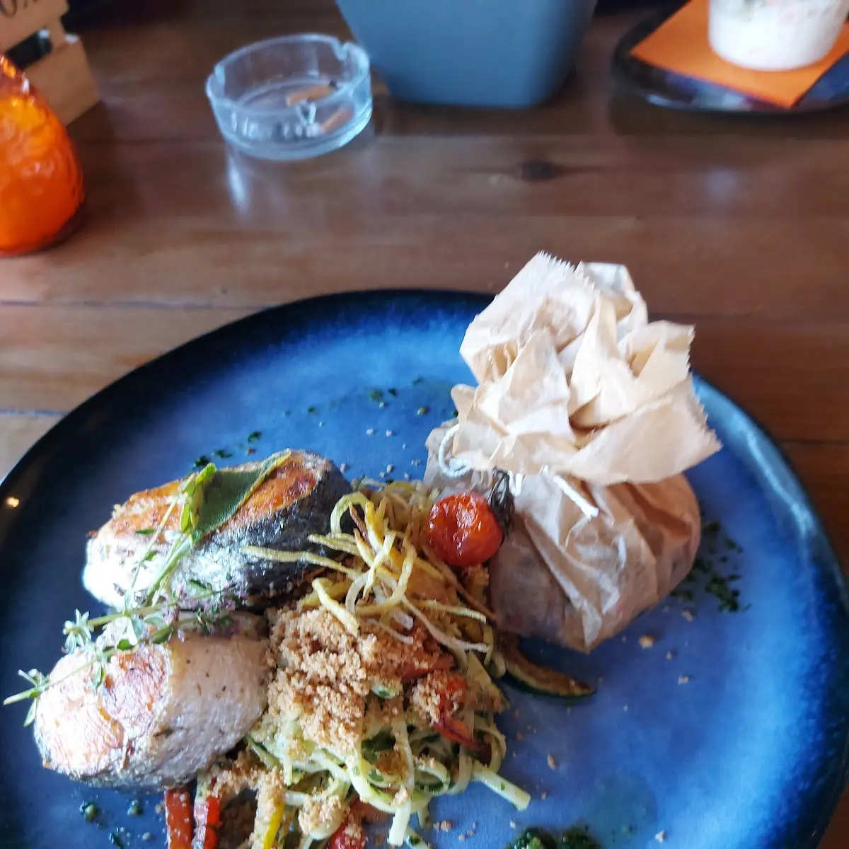 Lachssteak, Papa's Steakhaus