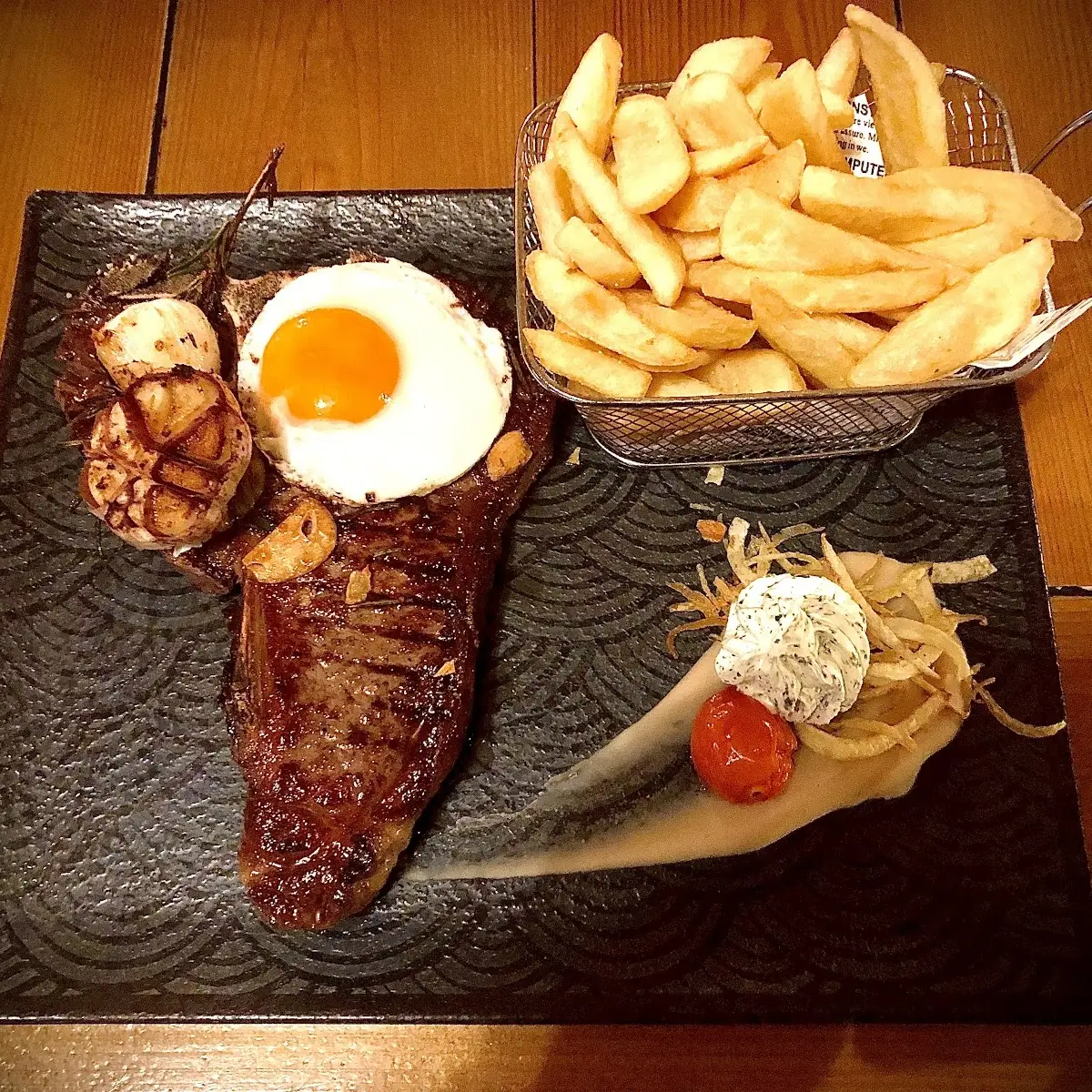 Ladiescut Steak Mit Beilagen, Papa's Steakhaus