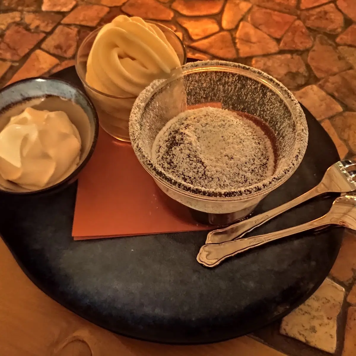 Schokokuchen Mit Vanilleeis, Papa's Steakhaus