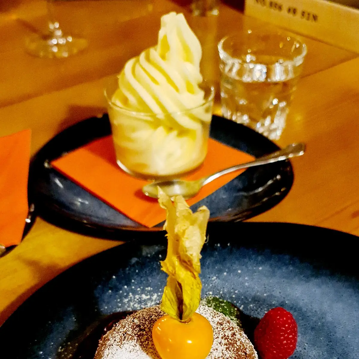 Schokoladenkuchen, Papa's Steakhaus