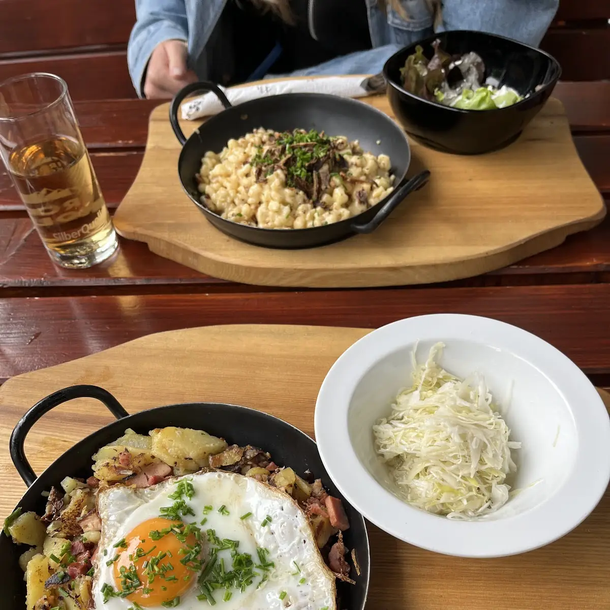 Tiroler Gröstl Mit Krautsalat