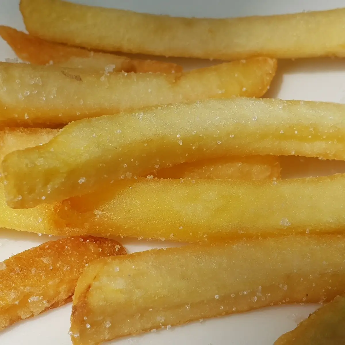 Versalzene Pommes