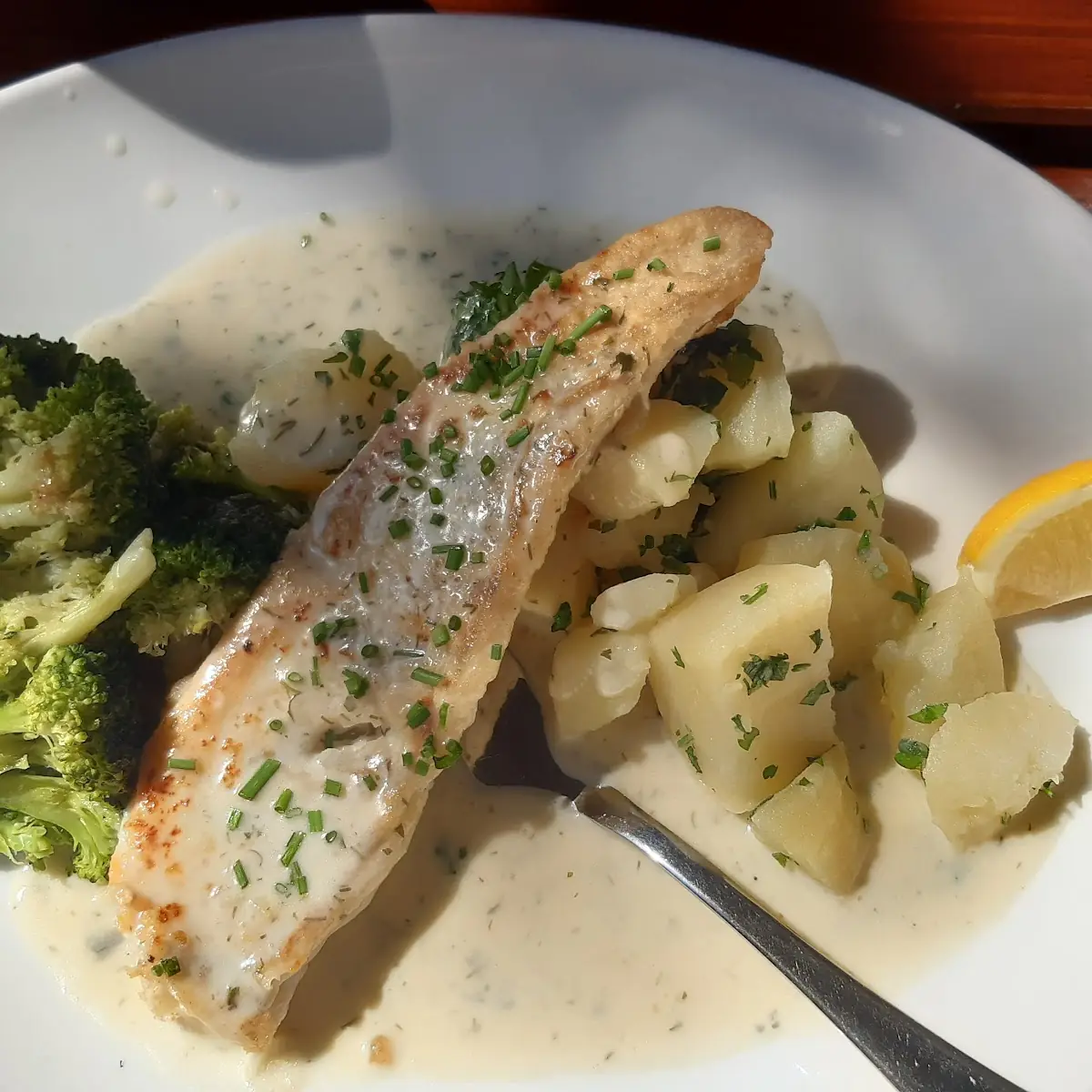 Zanderfilet Mit Petersiliekartoffeln