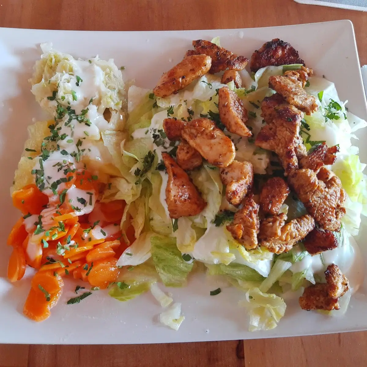 Salat Mit Gegrilltes Putenbrust