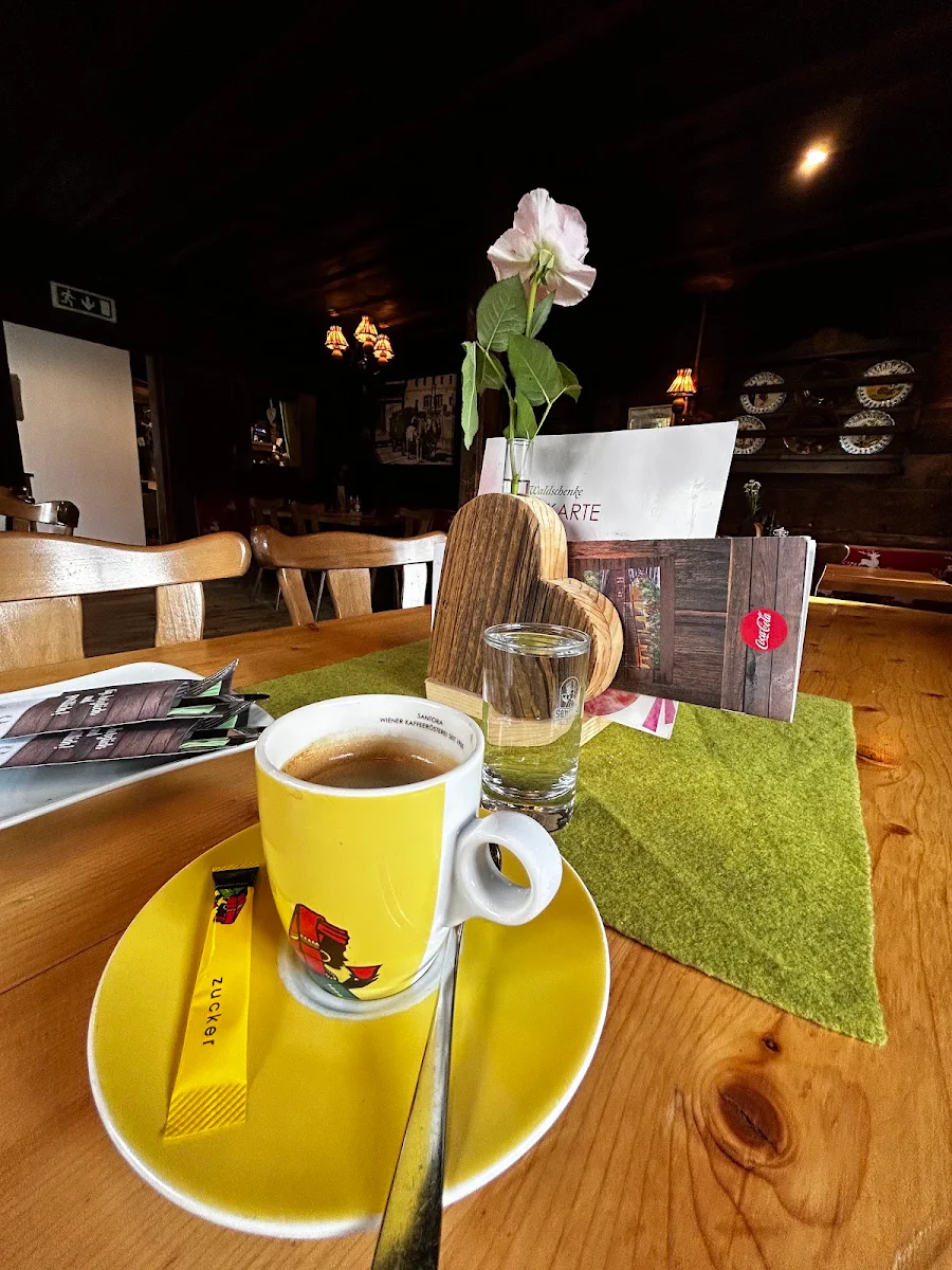 Kaffee, Waldschenke Ramsau