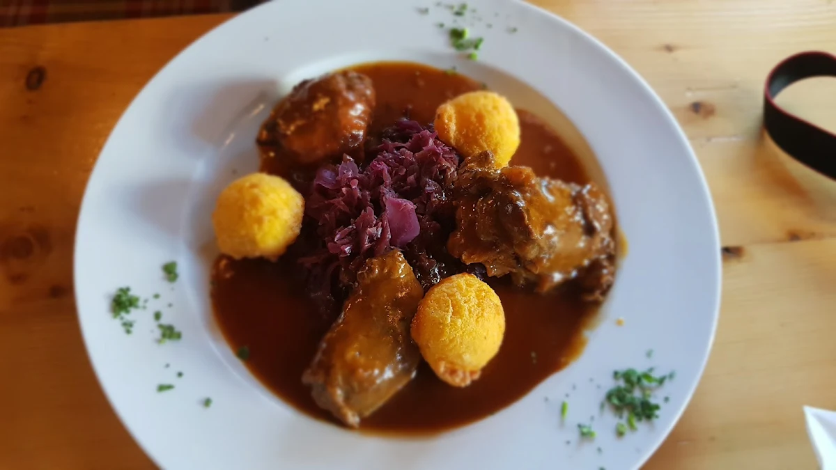 Schweinswangerl Mit Rösti, Waldschenke Ramsau