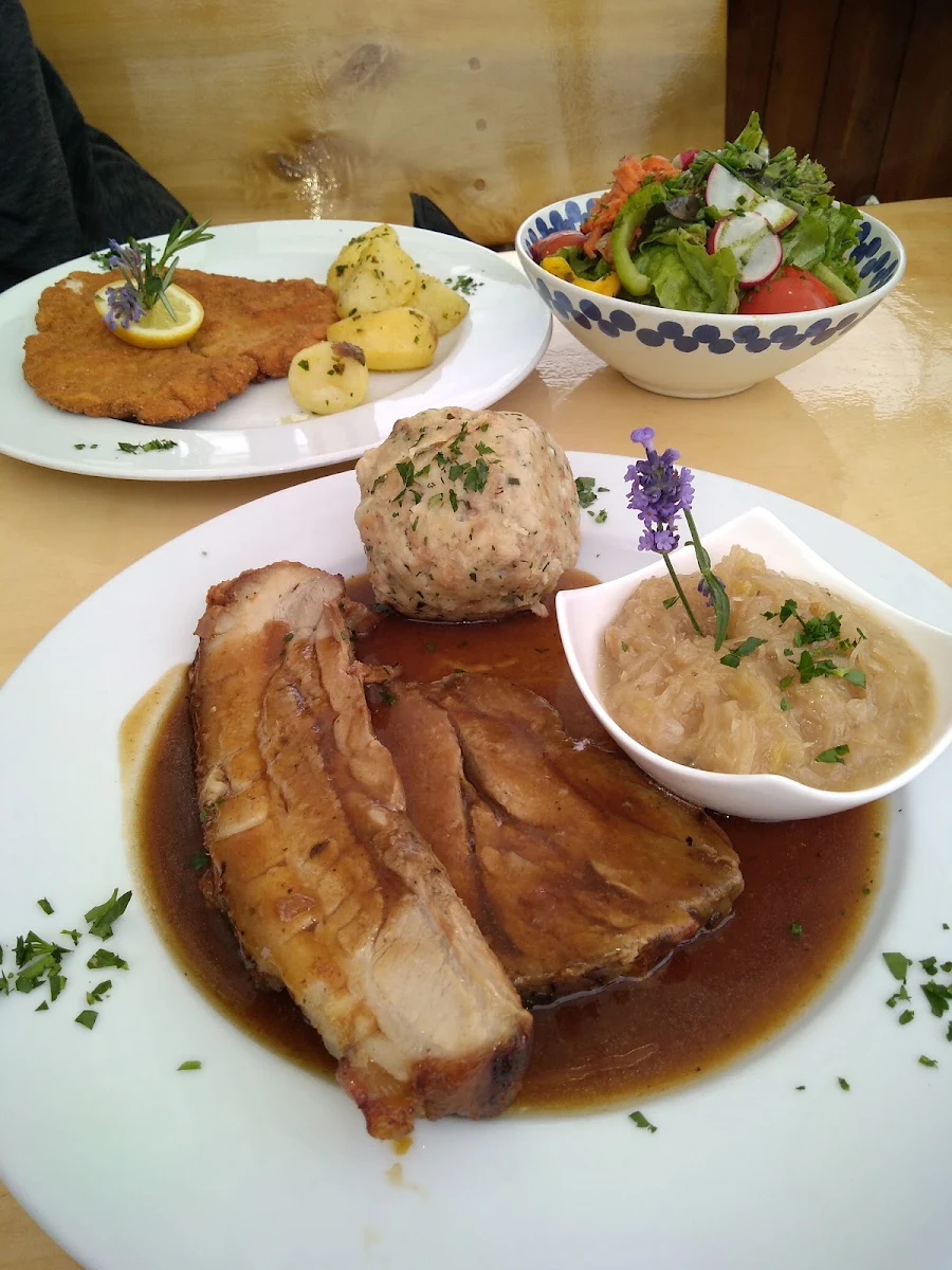 Semmelknödel Mit Sauerkraut, Waldschenke Ramsau