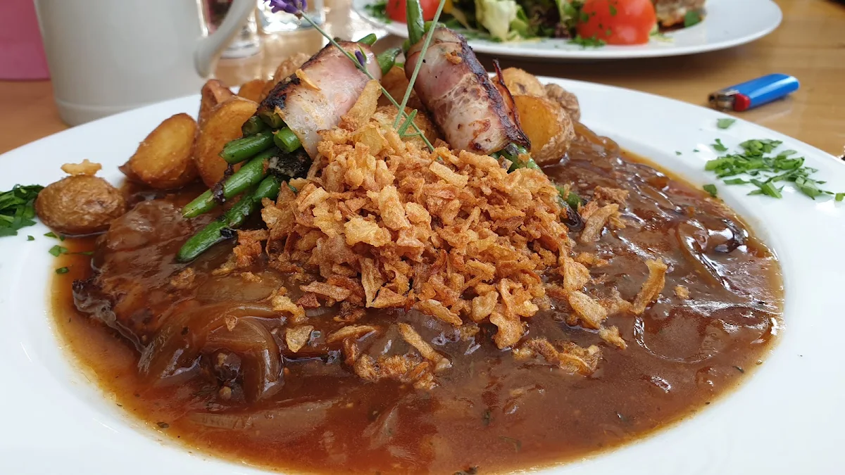 Zwiebelrostbraten, Waldschenke Ramsau