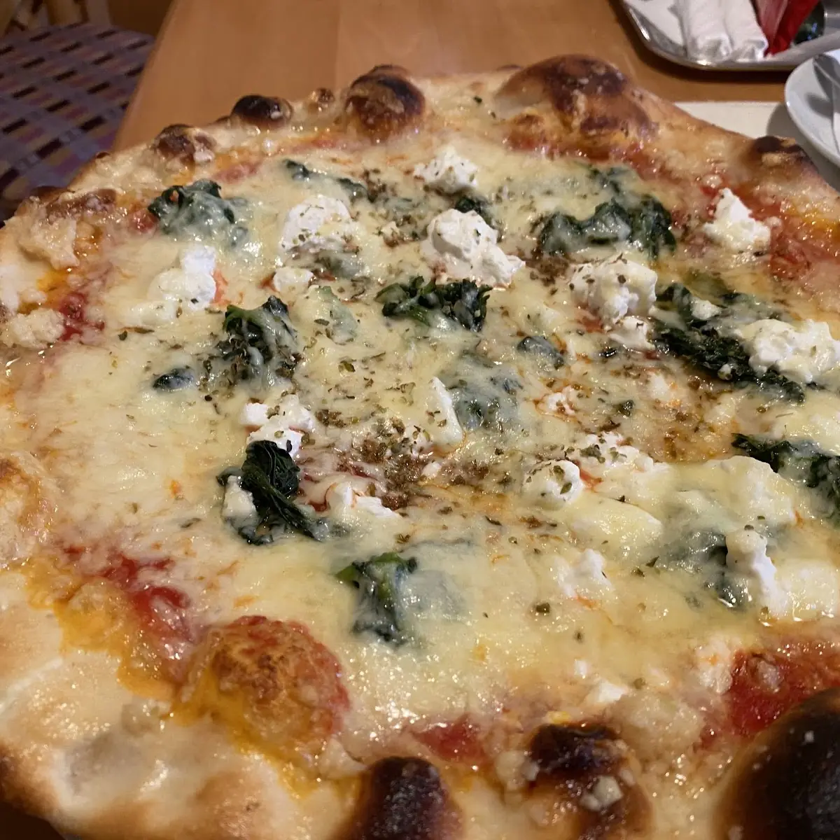 Pizza Spinat