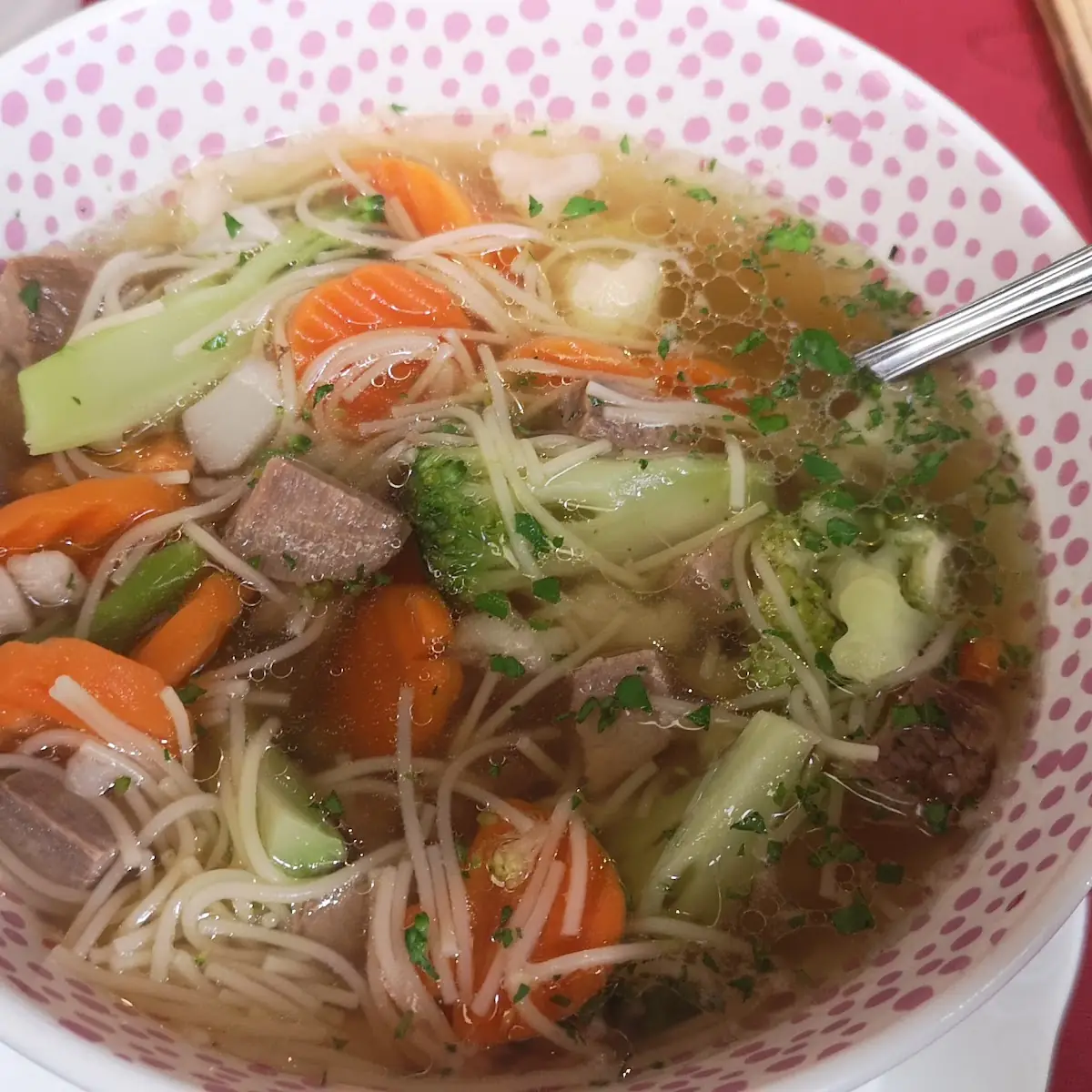 Rindsuppe