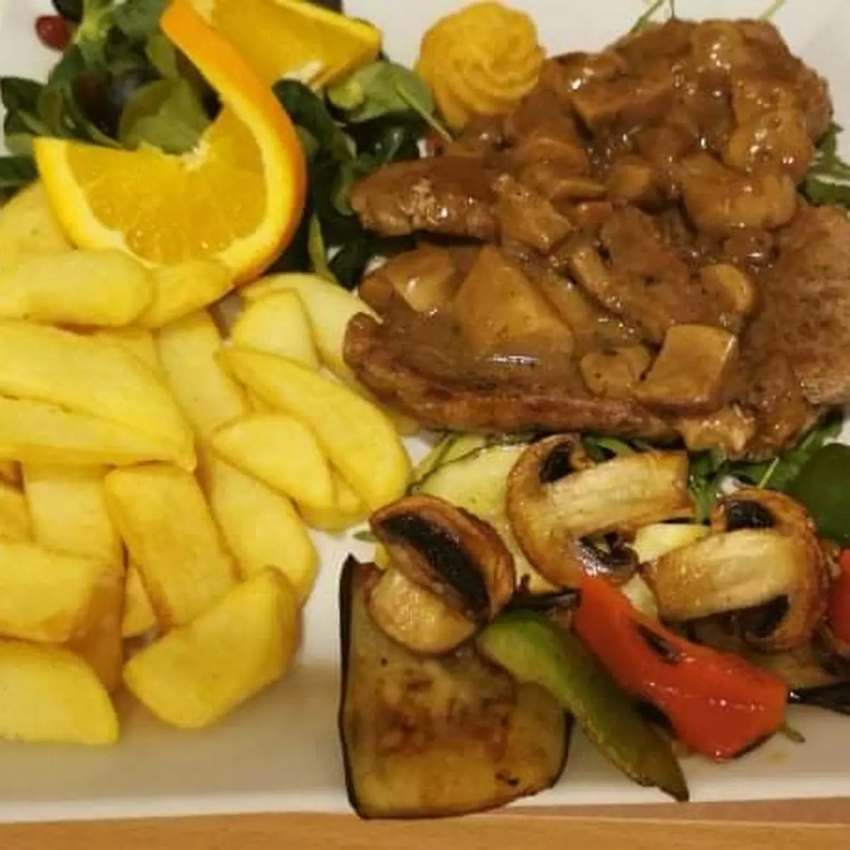 Vitello Con Fungi Porcini