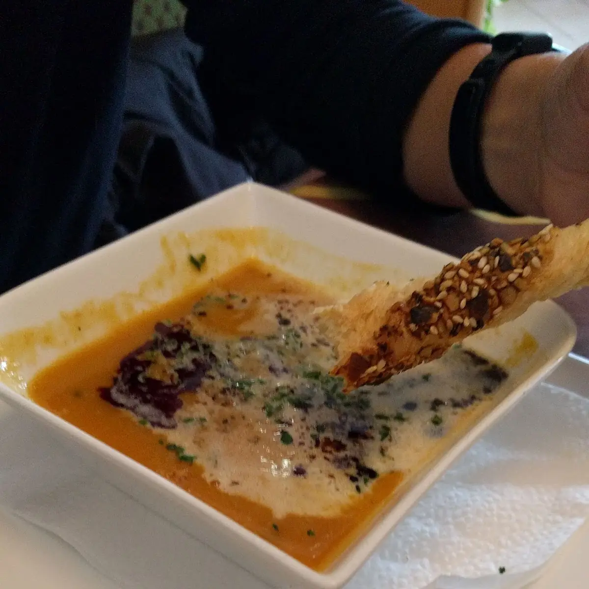 Kürbisschaumsuppe