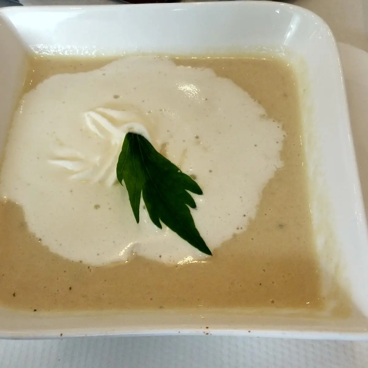 Spargelcremesuppe