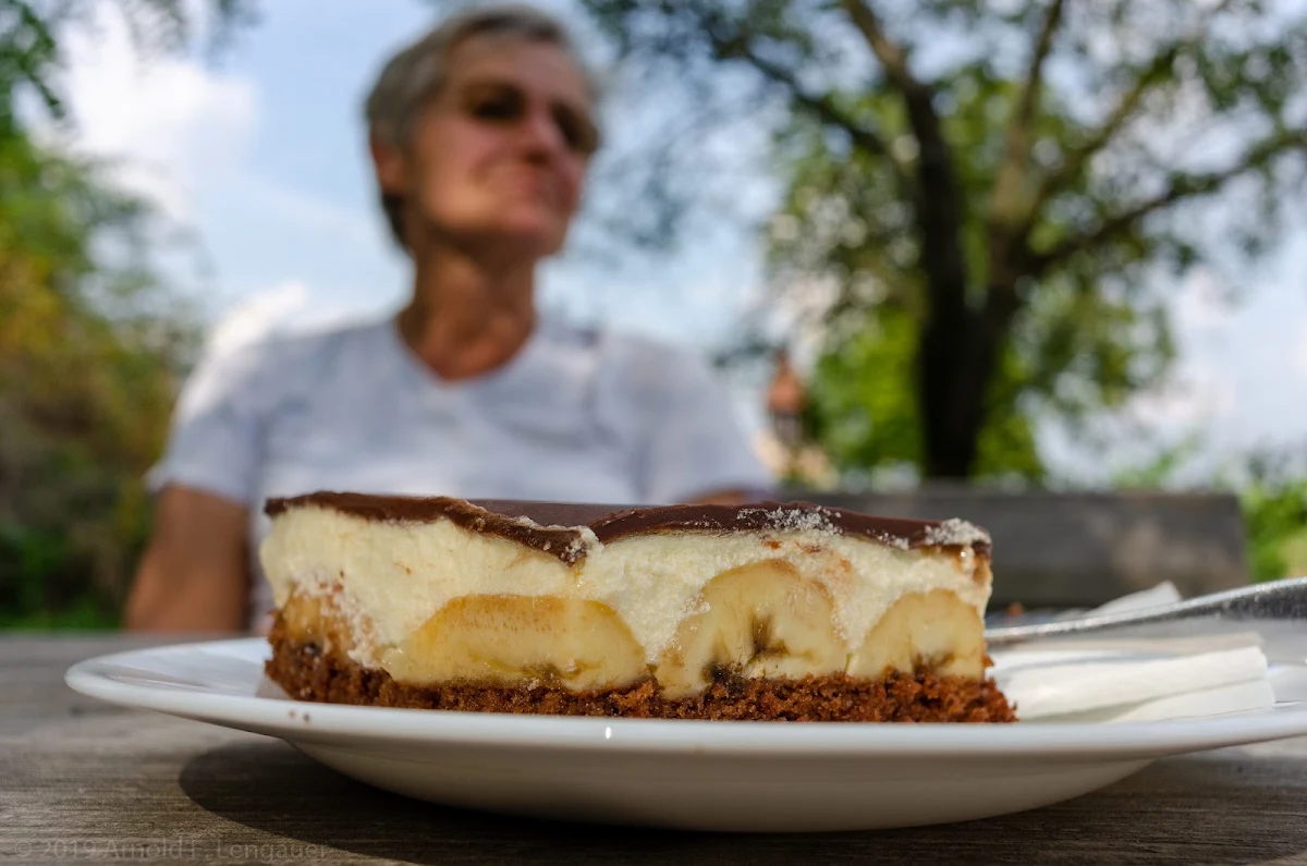 Bananenschnitte