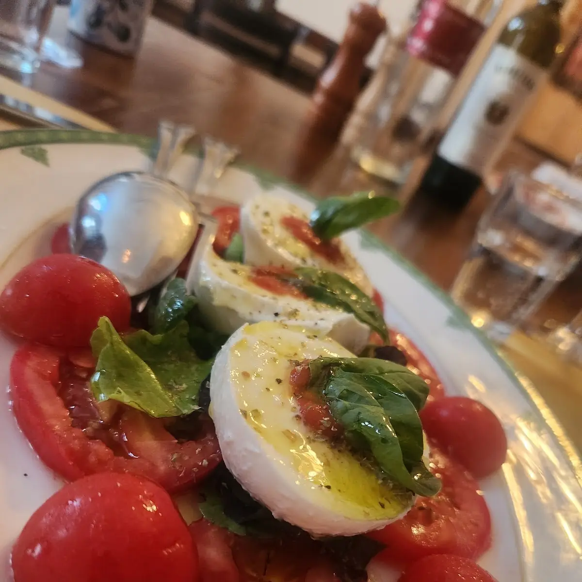 Mozzarella and Tomatoes