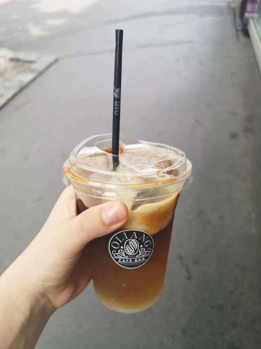 Fresh Coconut Water Americano Coffee