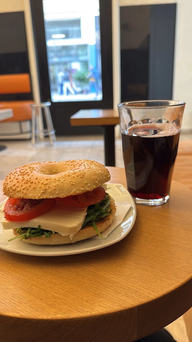 Getoastete Bagels