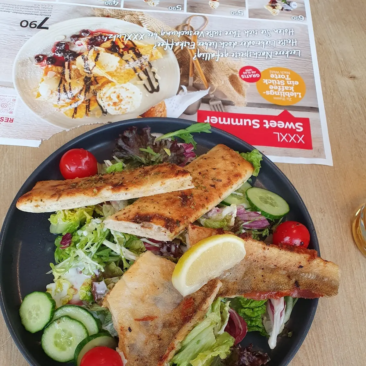 Fisch Mit Salat