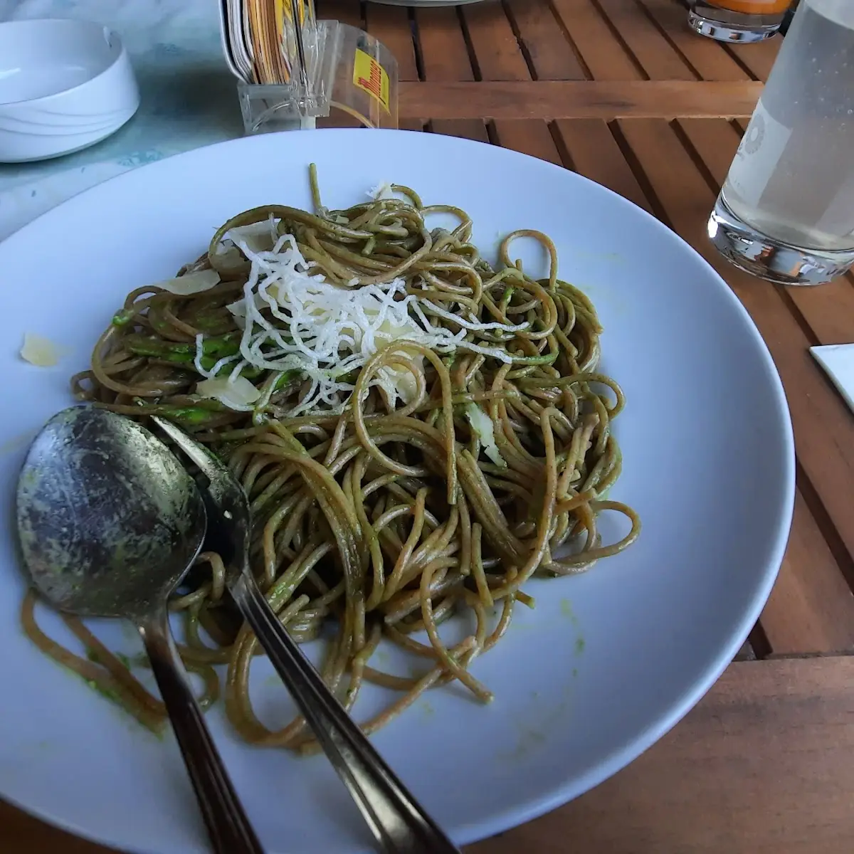 Dinkelnudeln Mit Bärlauchpesto