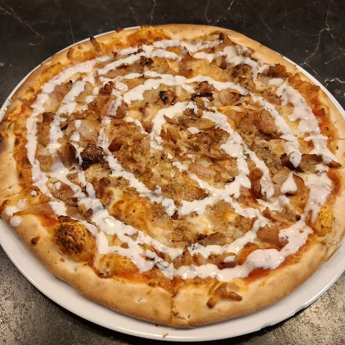 Pizza Mit Kebap