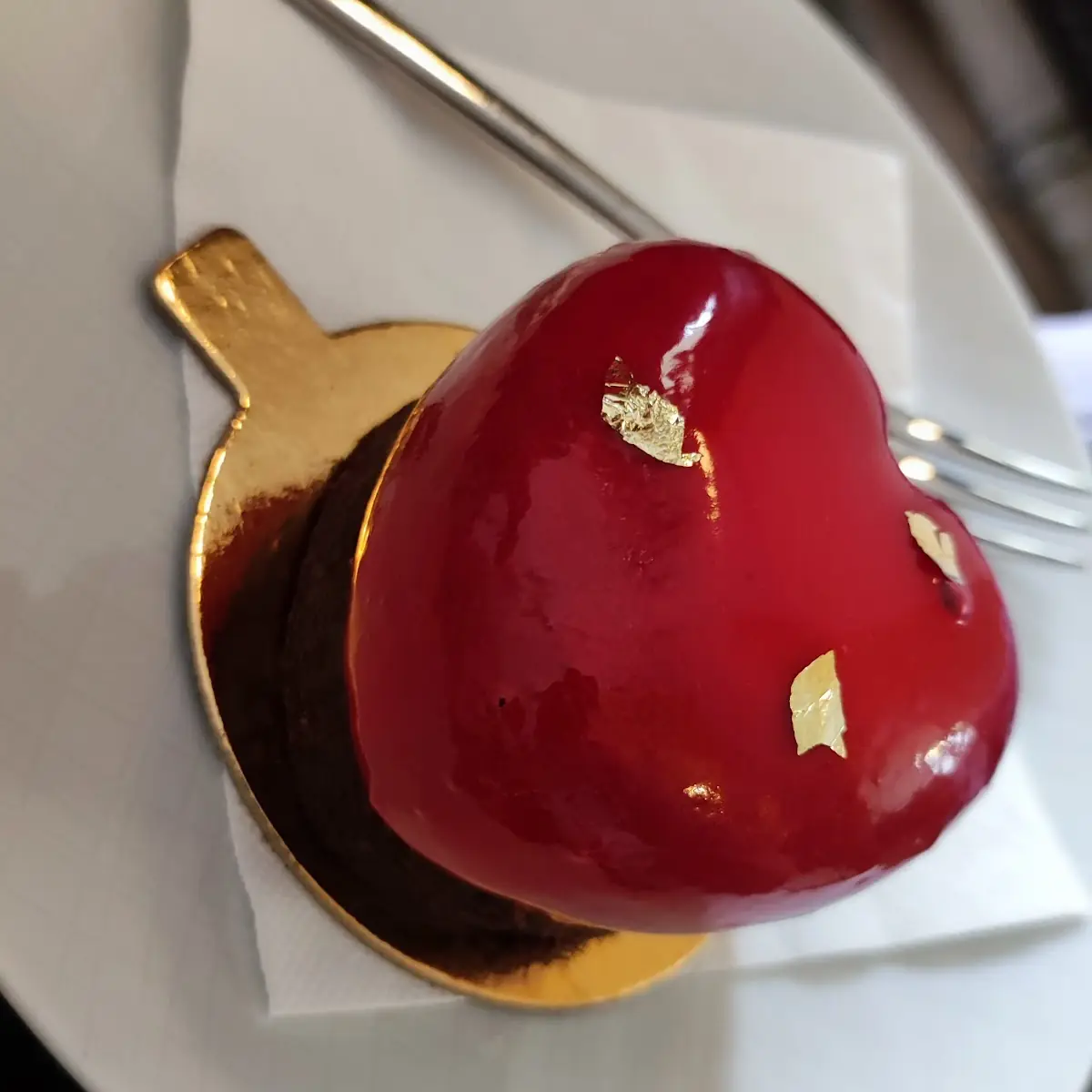 Schokoladentarte Mit Mango And Marakuja