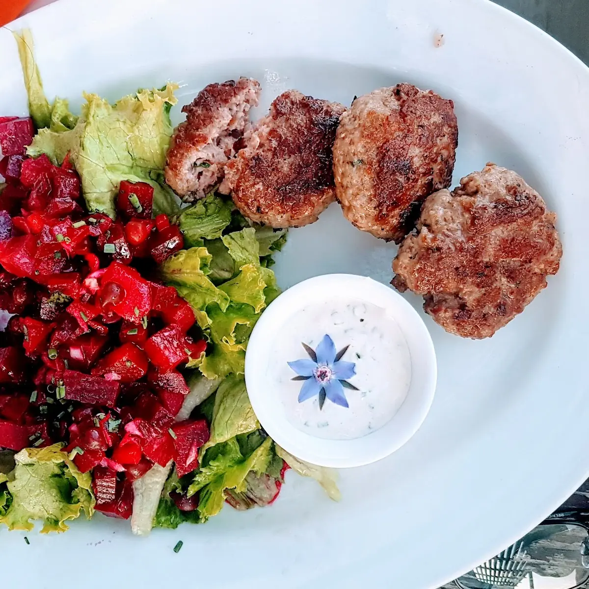 Polpette Di Agnello Con Contorno