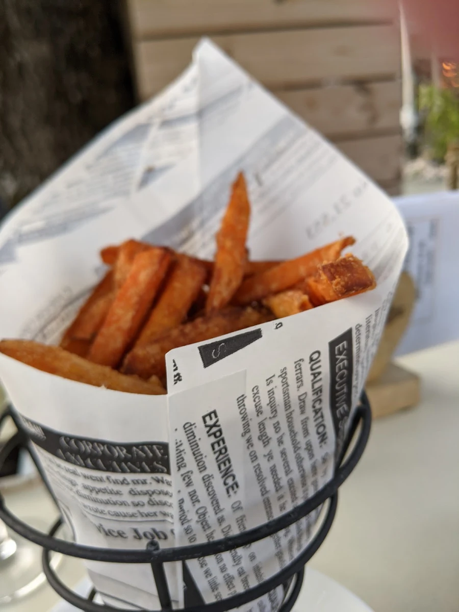 Süßkartoffeln Pommes Frites