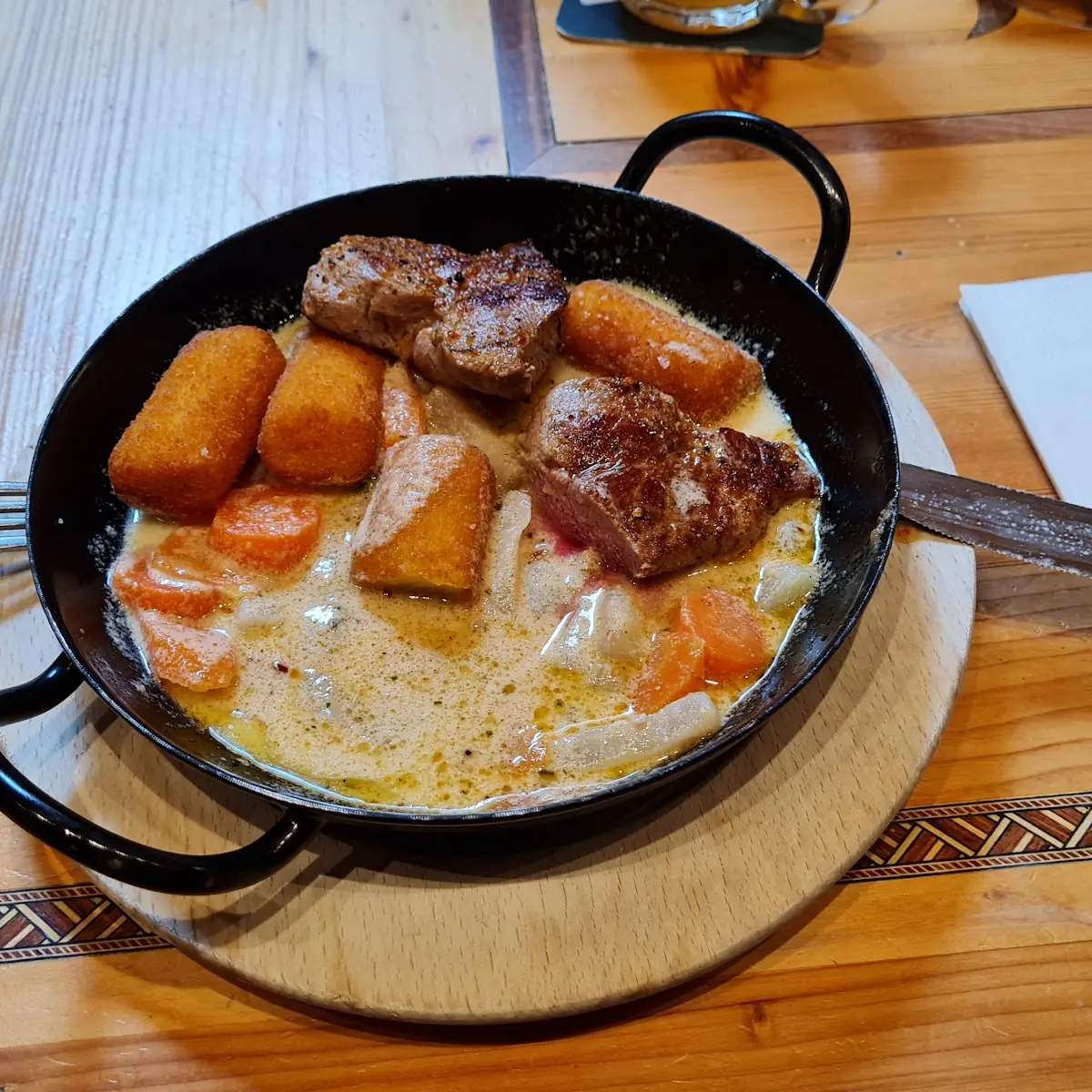 Schweinefilet In Pfefferrahmsouce