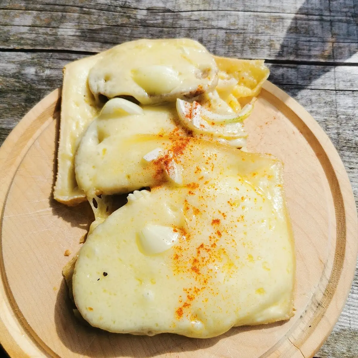 Raclettebrot Mit Zwiebeln