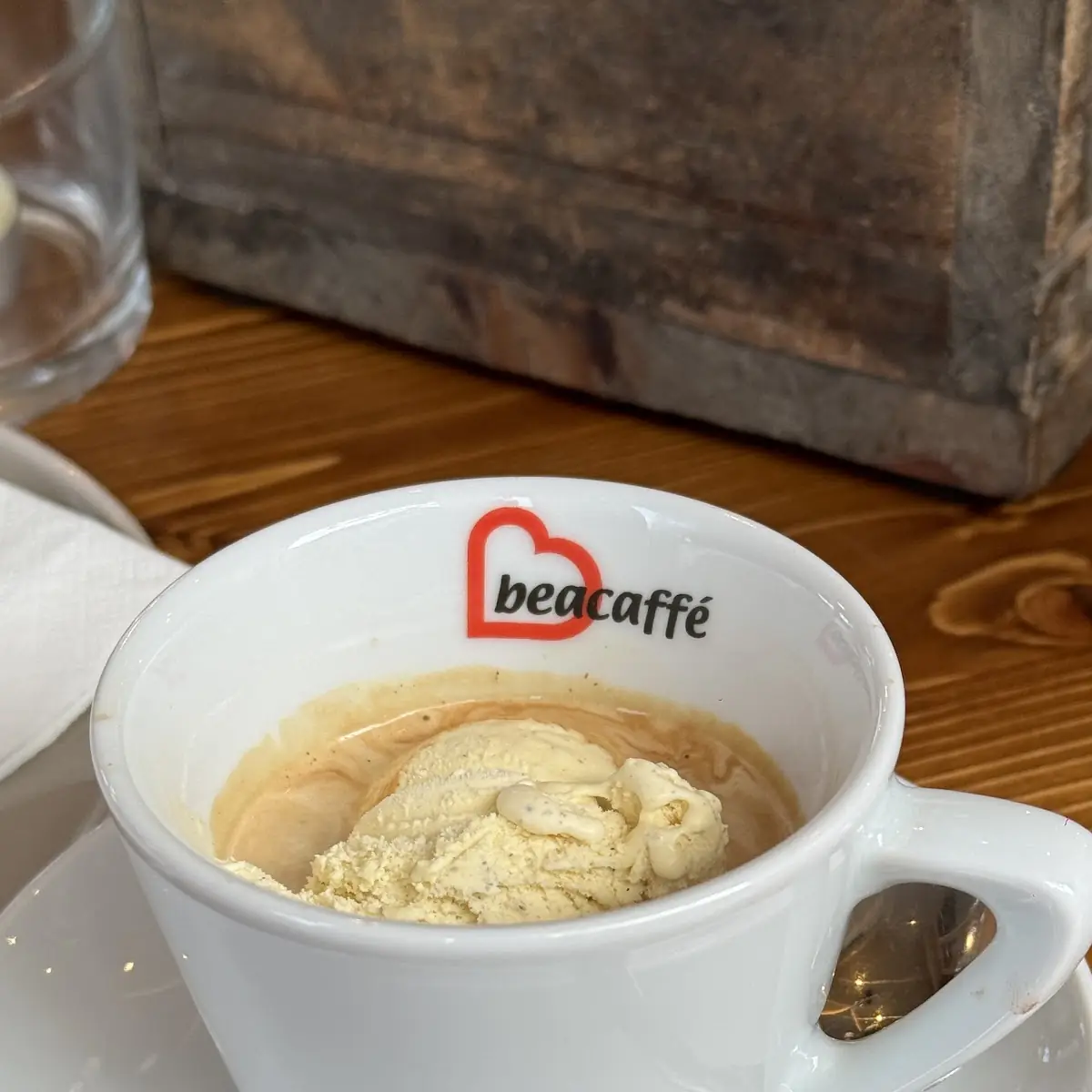 Espresso Mit Vanilleeis