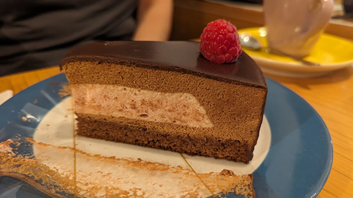 Himbeere Schoko Mousse