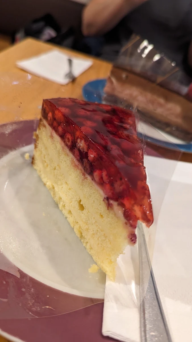 Waldbeer Vanille Kuchen