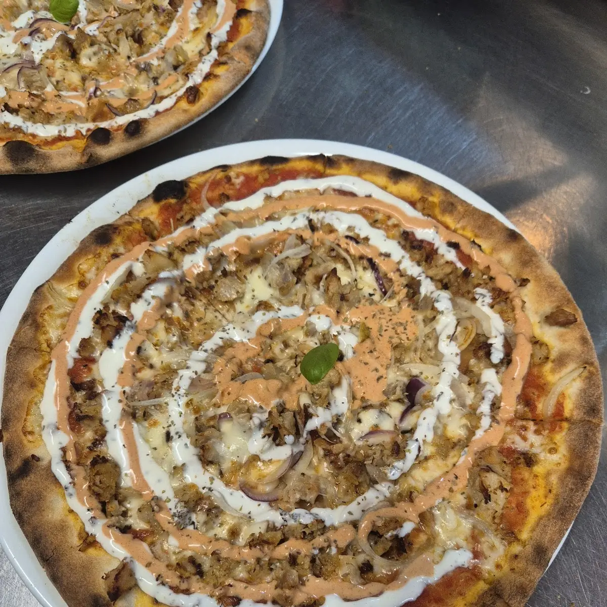 Kebap-pizza