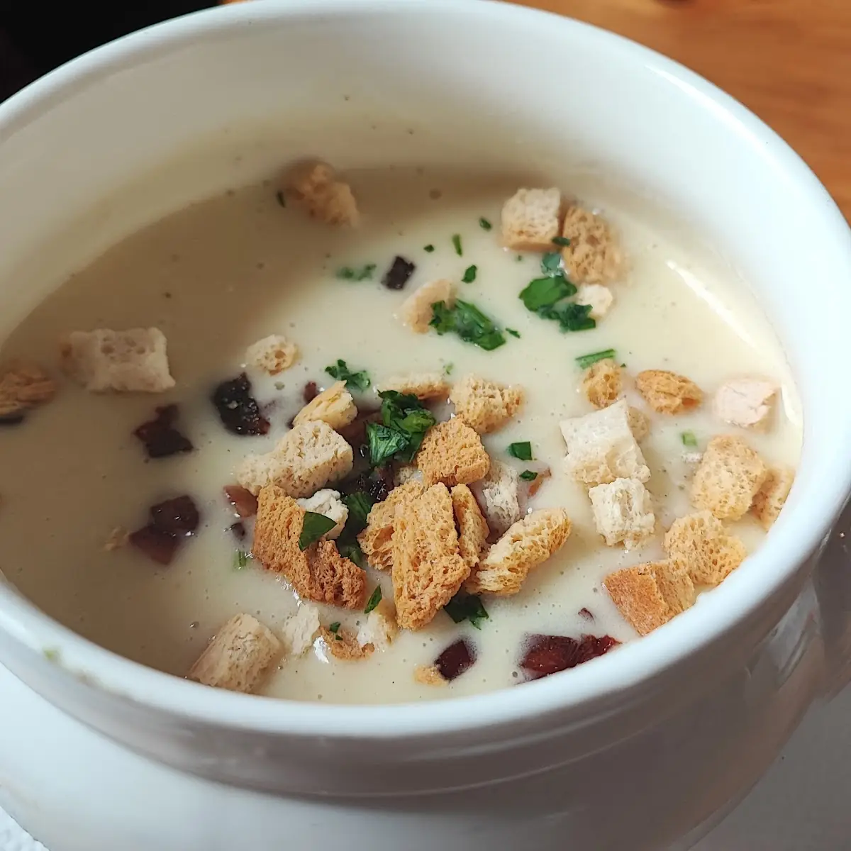 Kartoffel Cremesuppe