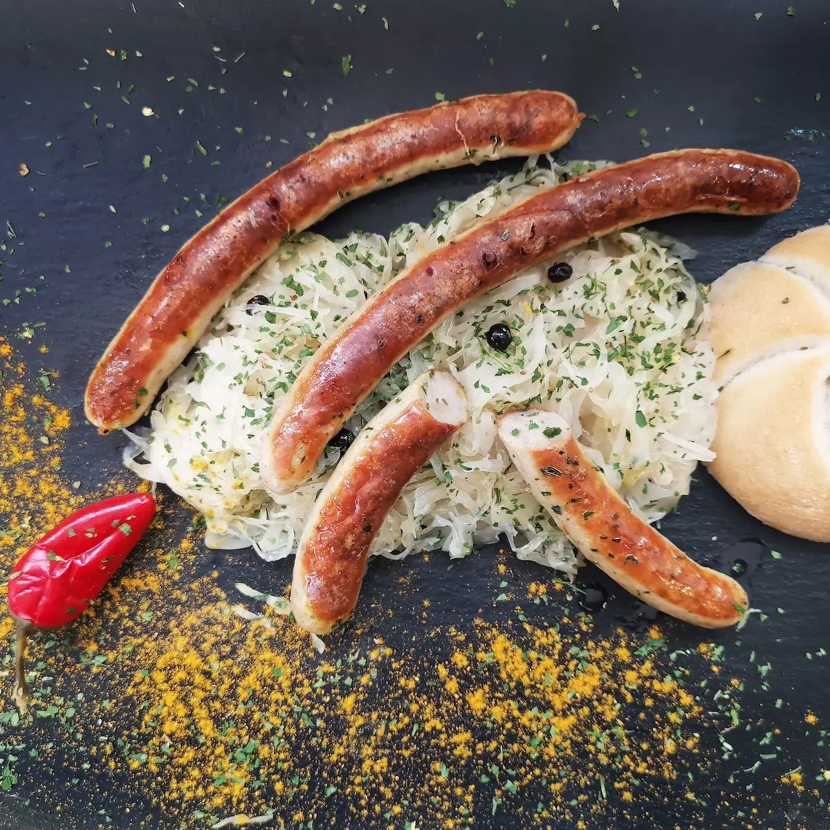 Käsekrainer Hotdog