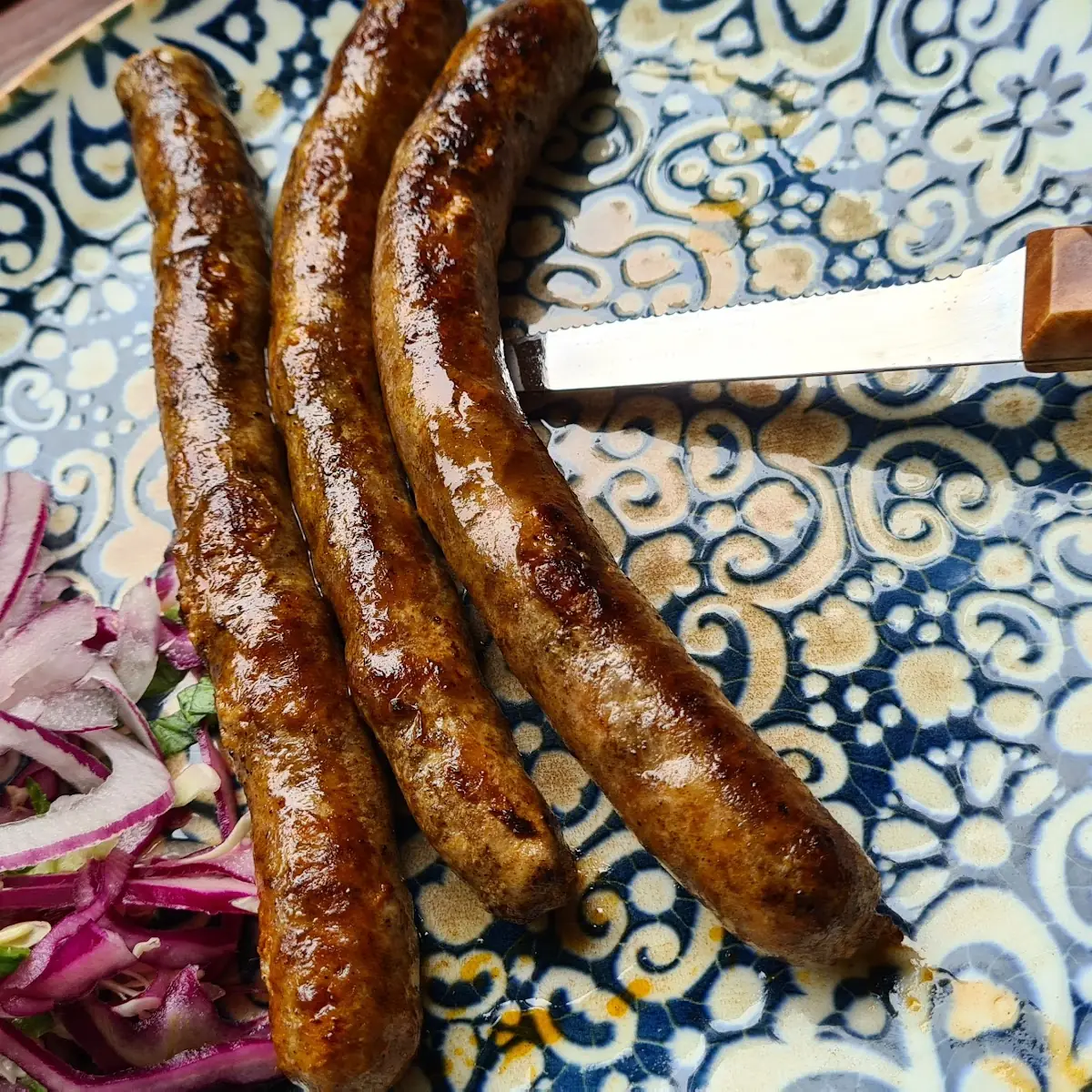 Hausgemachte Grillwürstchen