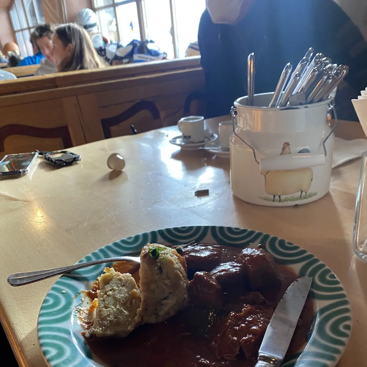 Gulasch Mit Knödel