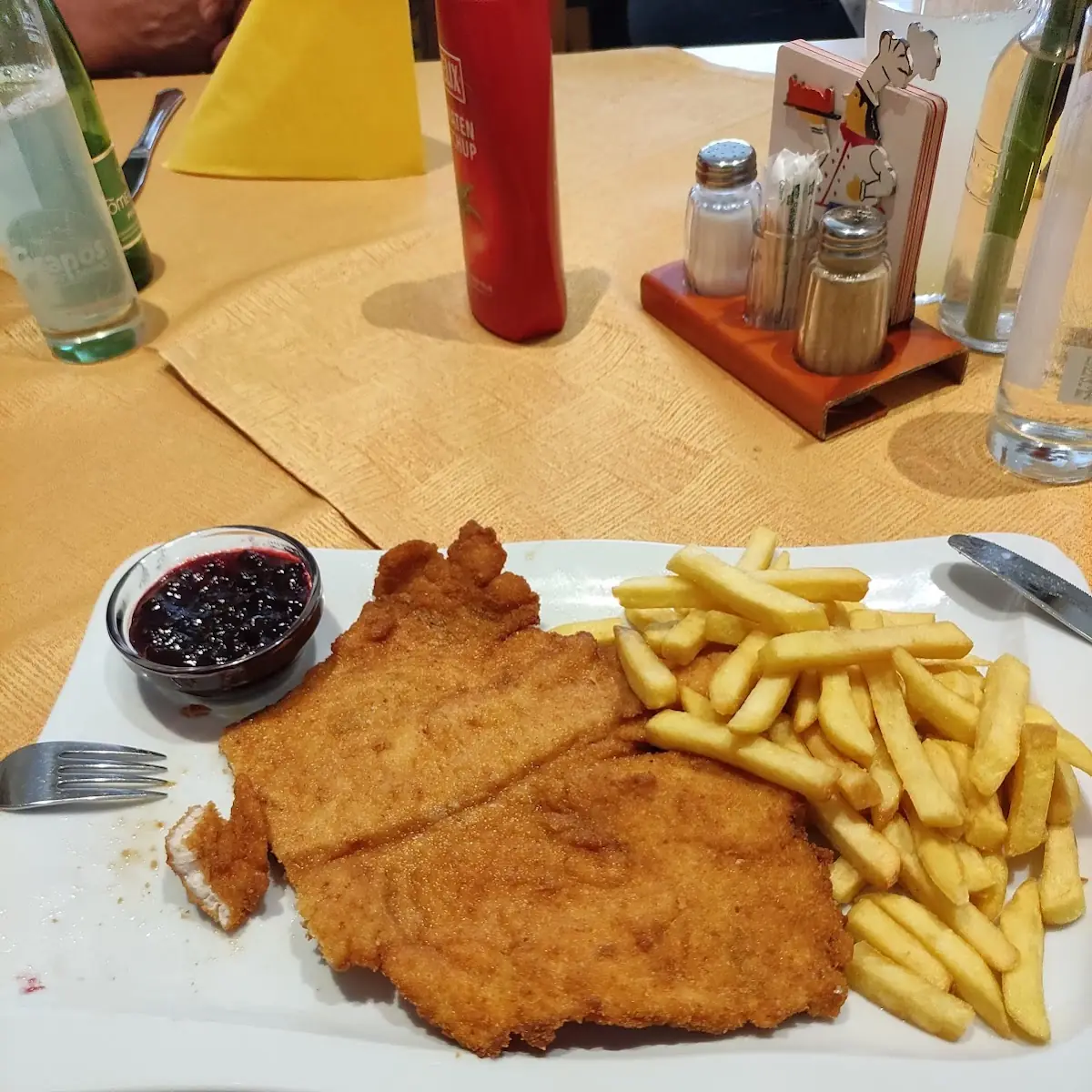 Escalope de Poulet Panée