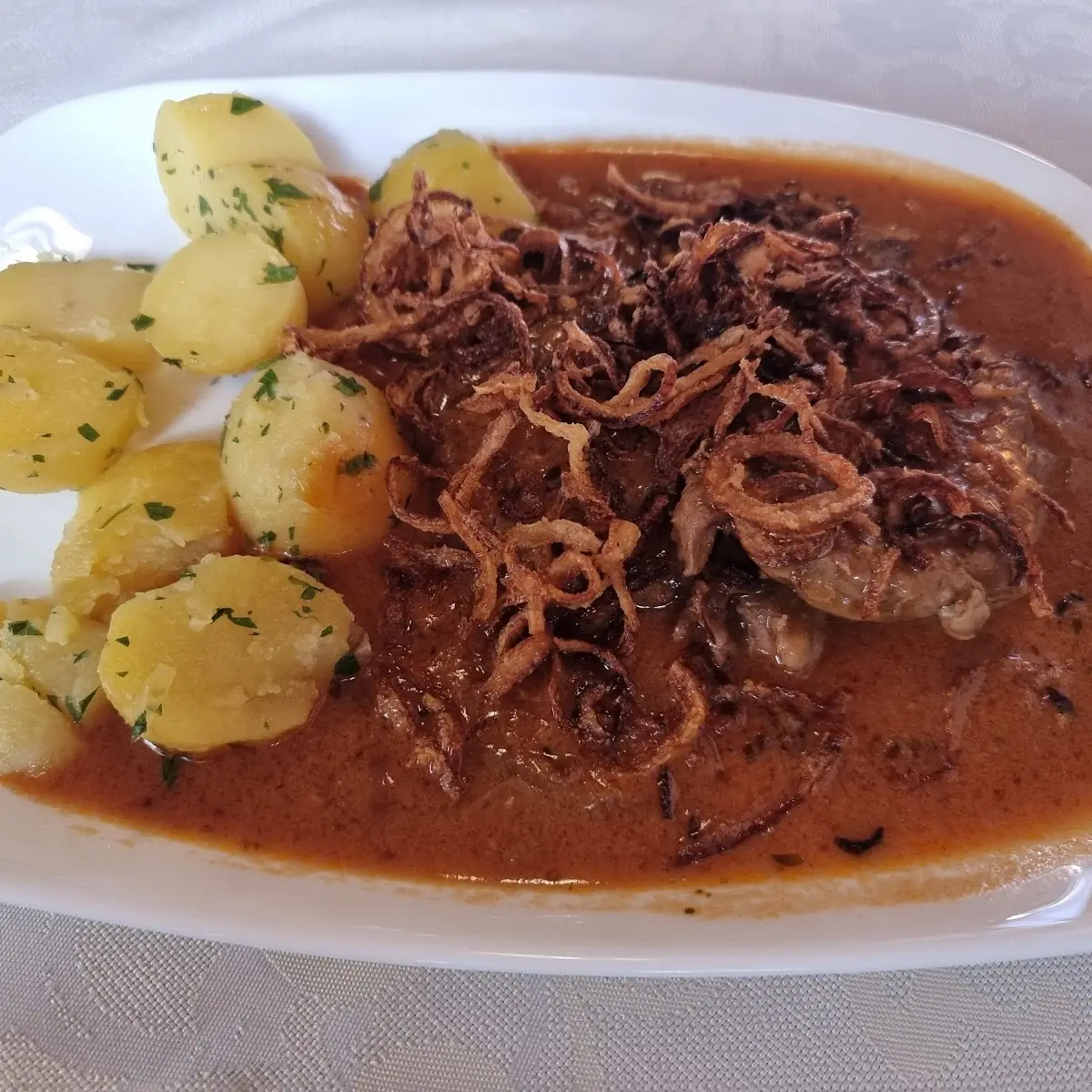 Zwiebelrostbraten