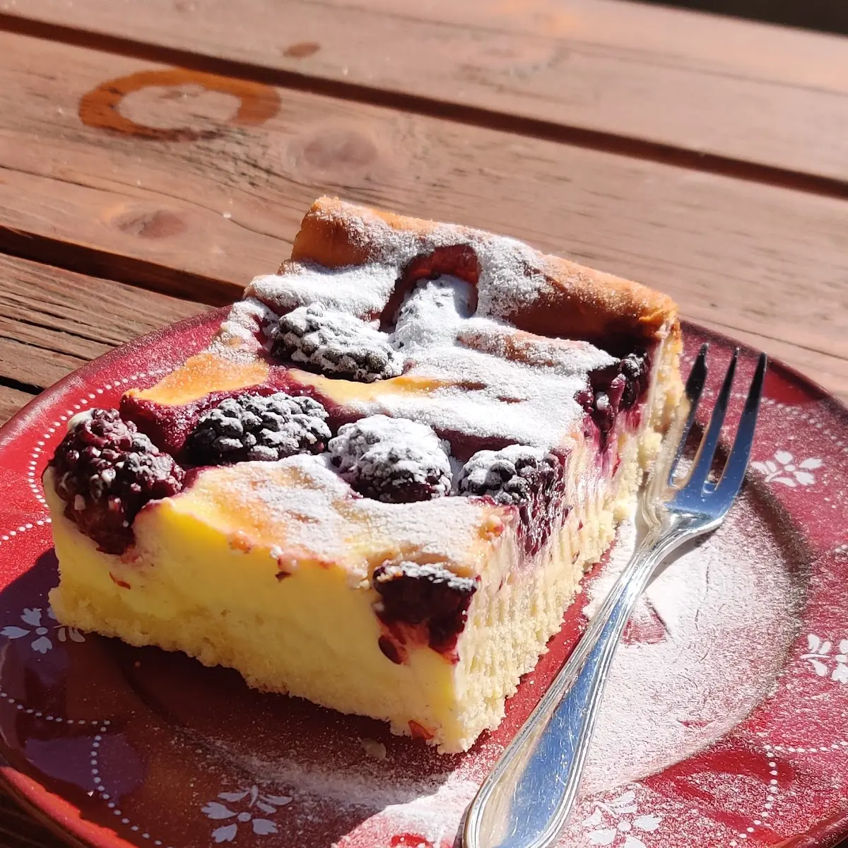 Brombeeretopfenkuchen