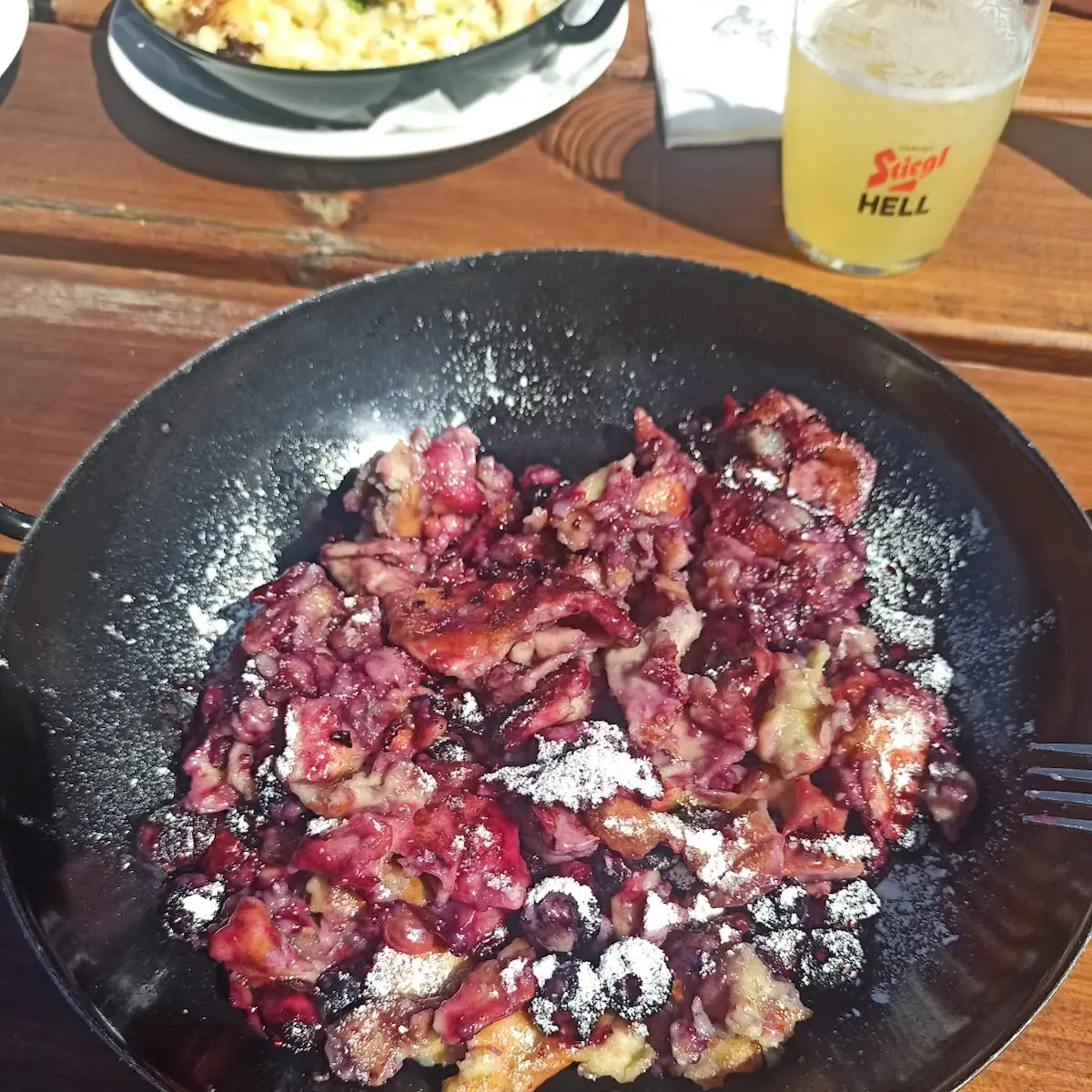 Kaiserschmarn Con Mirtilli